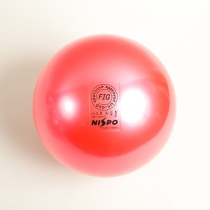 니스포 리듬체조 공 - FIG 7인치 시니어 레드 (빨간색/RED)