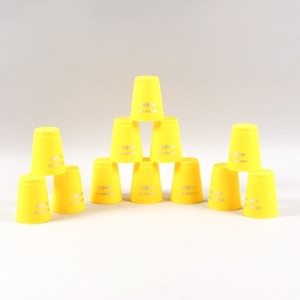 니스포 컵스태킹 옐로우 (노란색/YELLOW) 벌크(BULK) 판매상품