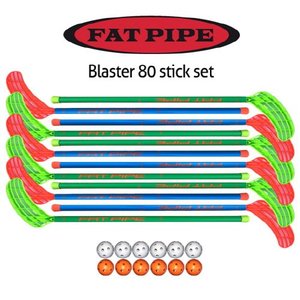 보급형) Fapipe Blaster 80 set-(보급형 일자스틱 12자루 + 볼12개)