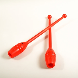 니스포 리듬체조 곤봉 - 시니어 45cm 레드 (빨간색/RED)