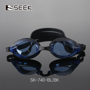 SEEK 보급형 성인용 물안경 SK740 블루